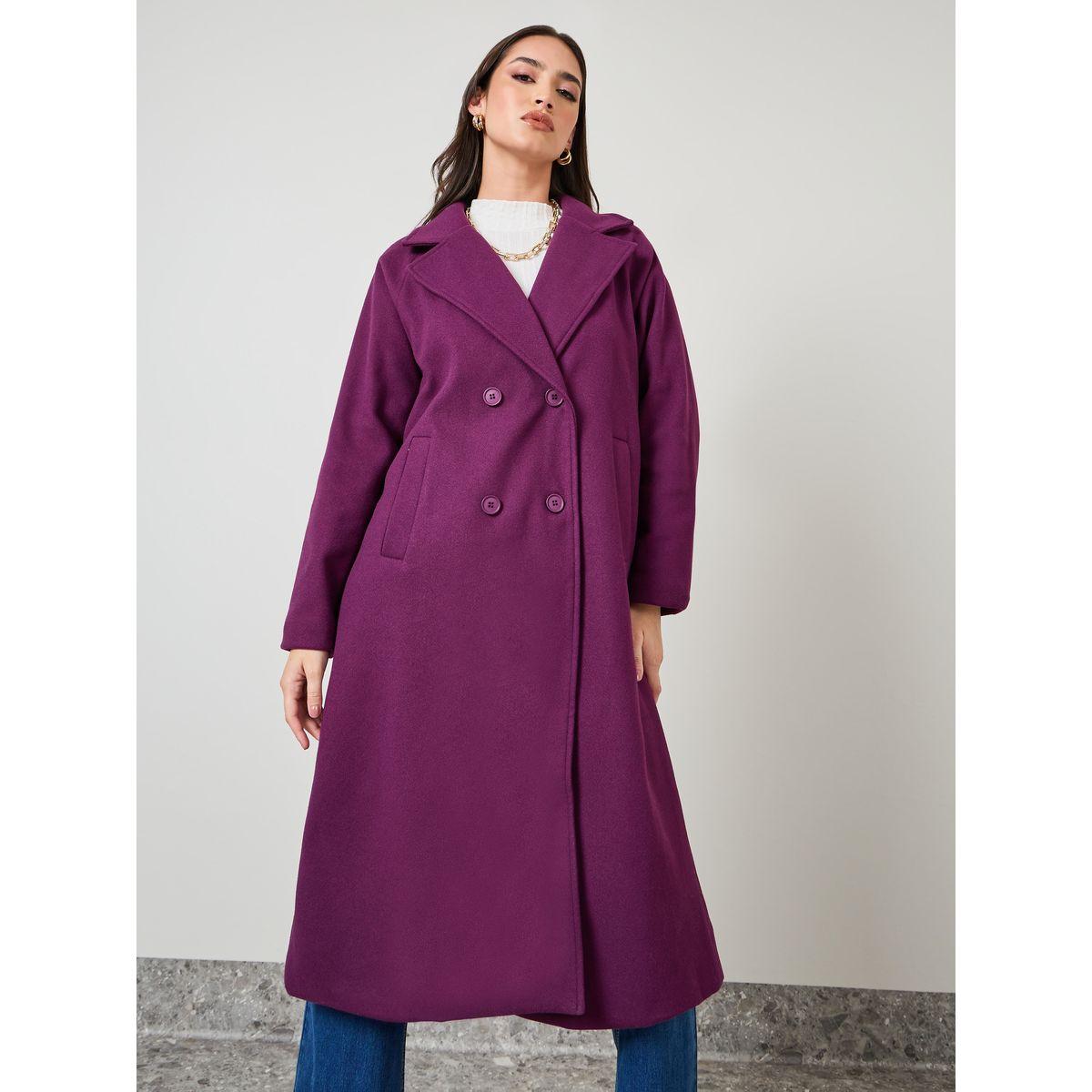 Styli Oversized Double Breasted Wool Like Midi Coat-women-clothing-coatsandjackets-coats-image-2
