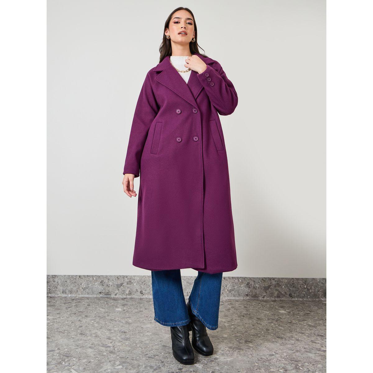 Styli Oversized Double Breasted Wool Like Midi Coat-women-clothing-coatsandjackets-coats-image-3