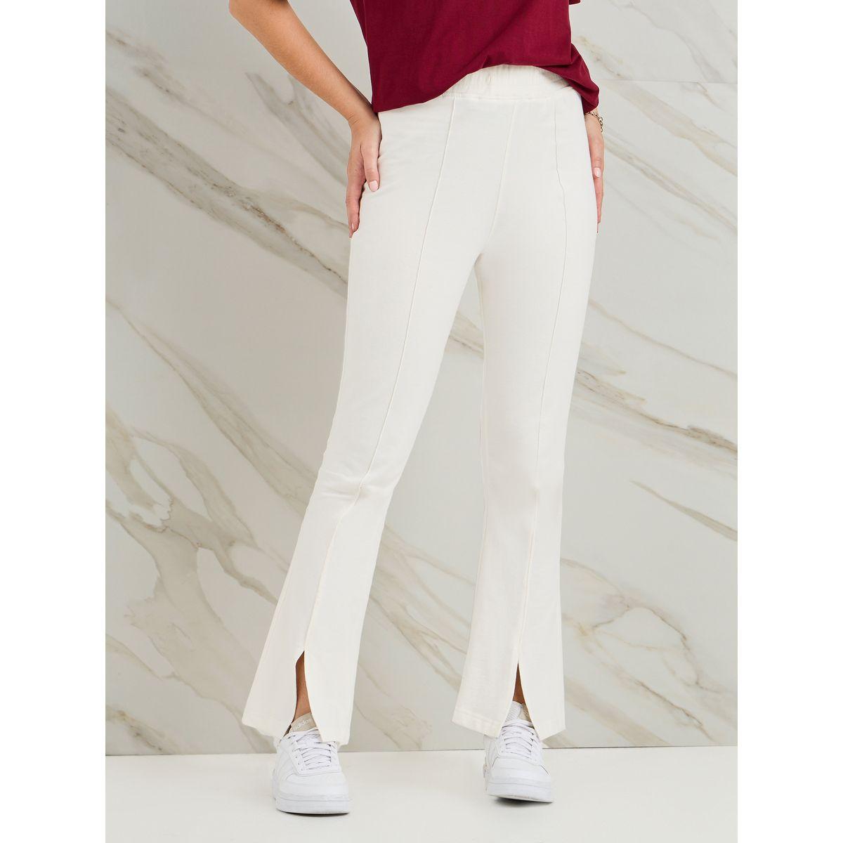 Styli Fit and Flare Jogger with Front Split-women-clothing-bottoms-joggers-image-2