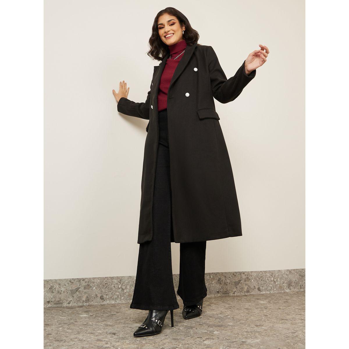 Styli Regular Fit Wool Like Double Breasted Midi Dress Coat-women-winterwear-coatsandjackets-coats-image-2