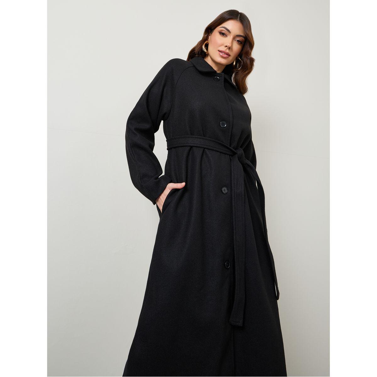 Styli Oversized Solid Belted Midi Coat-women-clothing-coatsandjackets-coats-image-3