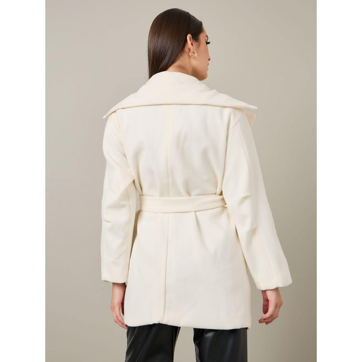 Styli Regular Fit Longline Wool Like Belted Coat-women-clothing-coatsandjackets-coats-image-5