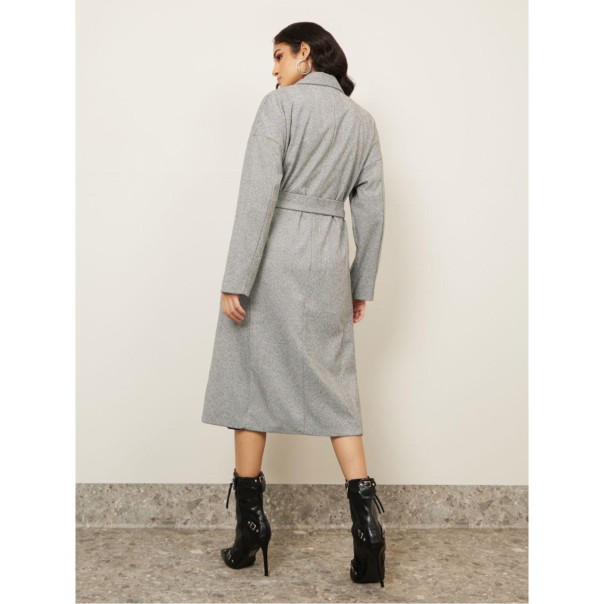 معطف ميدي بقصة عادية وحزام-women-clothing-coatsandjackets-coats-image-5