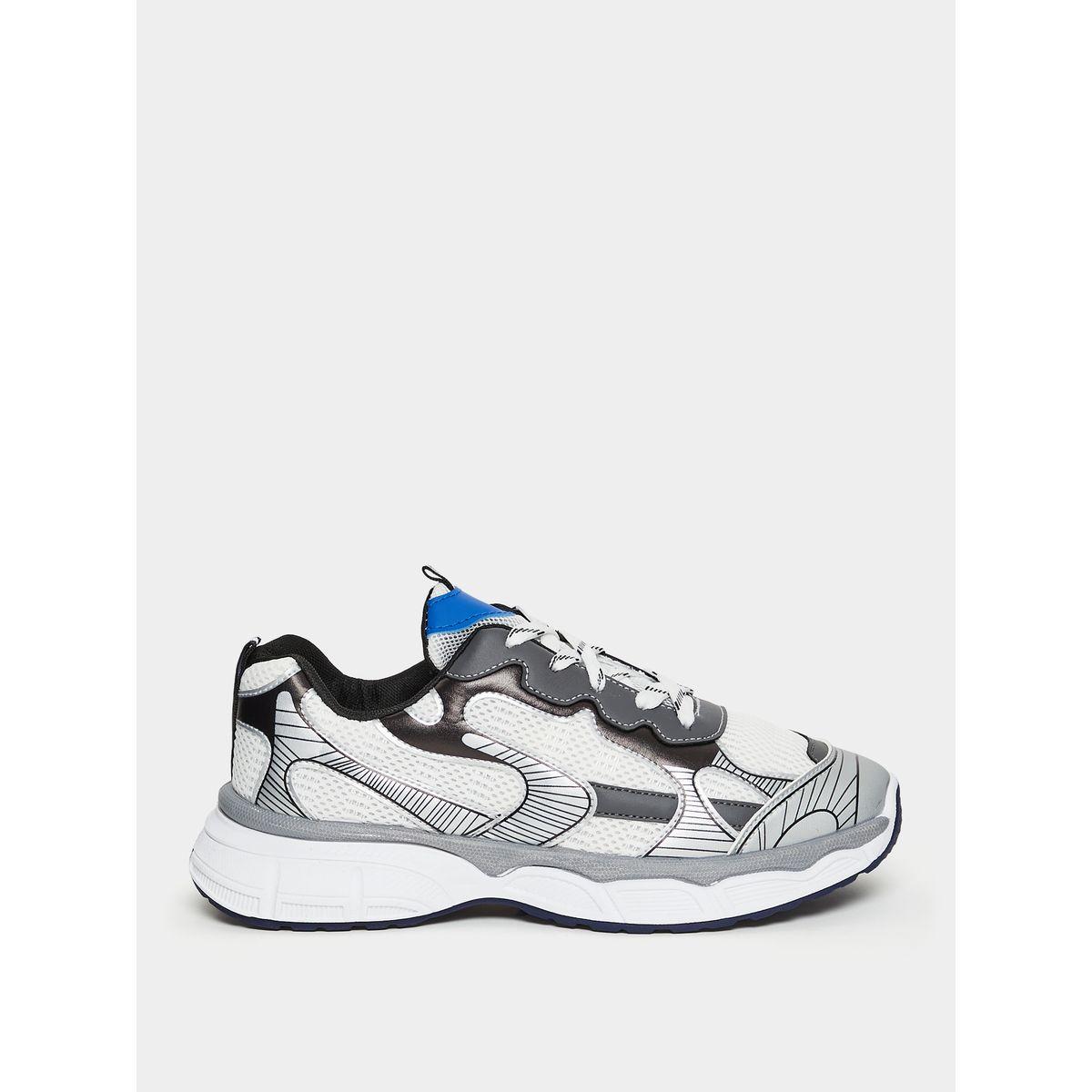 Styli Chunky Contrast Panelled Sneakers-men-shoes-sneakers-image-1