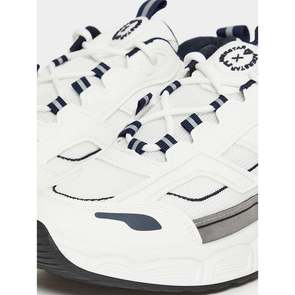 Styli Stitch Detail Front Lace Up Chunky Sneakers-men-shoes-sneakers-image-5
