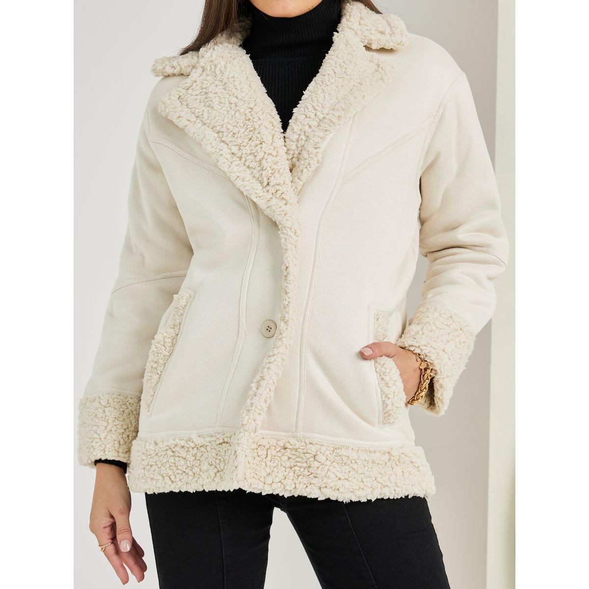 جاكيت بايكر مزين بفرو صناعي-women-winterwear-coatsandjackets-jackets-image-3