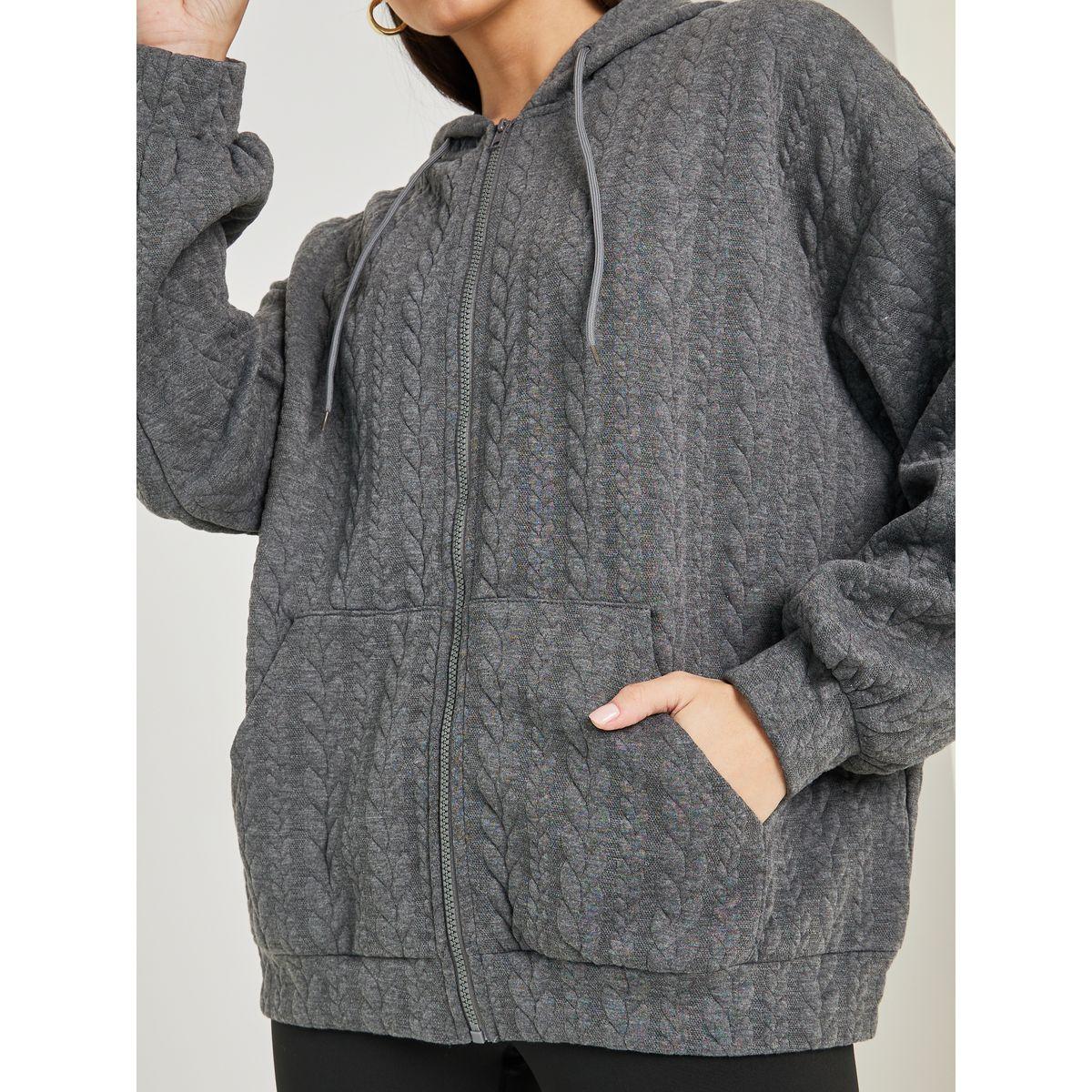 هودي واسع بسحاب غلق-women-winterwear-hoodiesandsweatshirts-hoodies-image-3