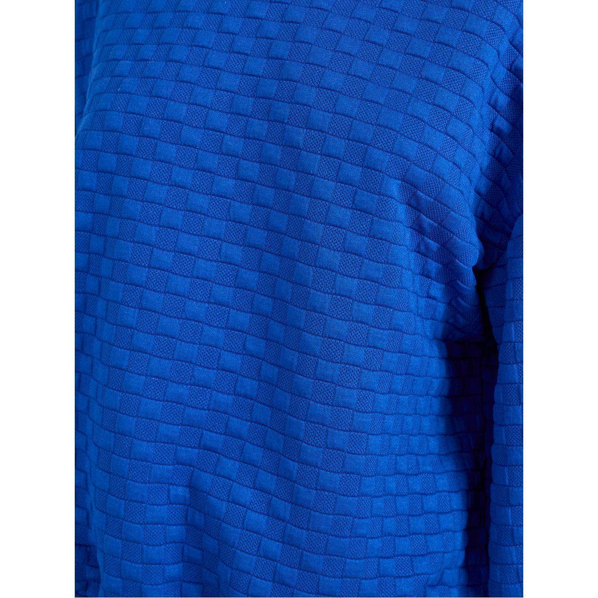 Styli Oversized Solid Textured Sweatshirt-women-winterwear-hoodiesandsweatshirts-sweatshirts-image-4