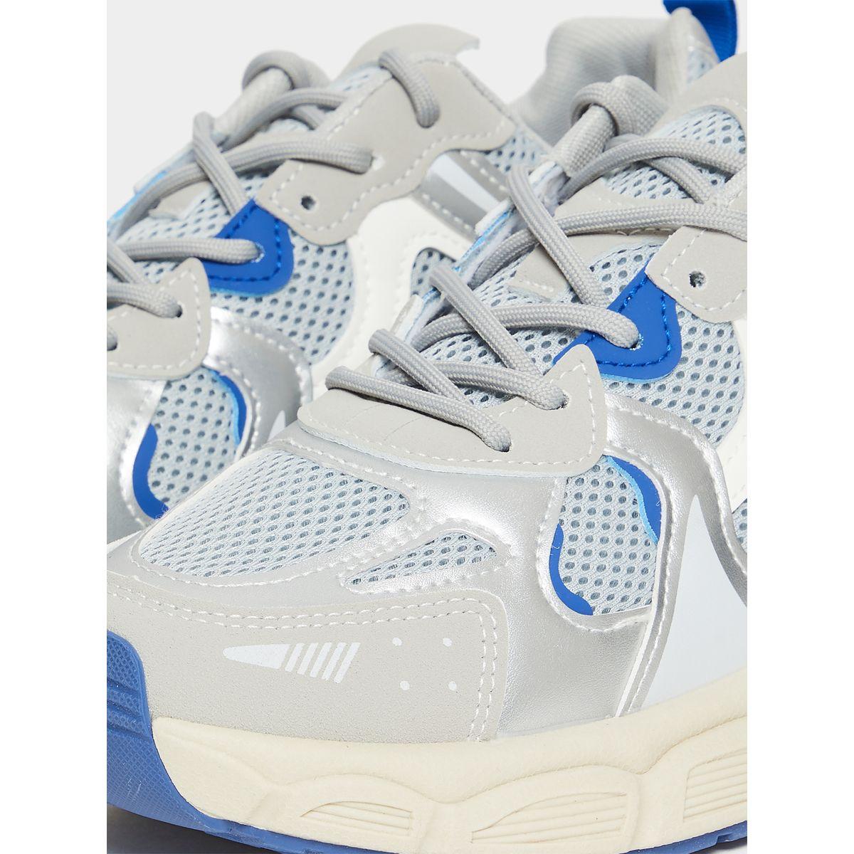 Styli Stitch Detail Contrast Panel Lace Up Chunky Sneakers-men-shoes-sneakers-image-5