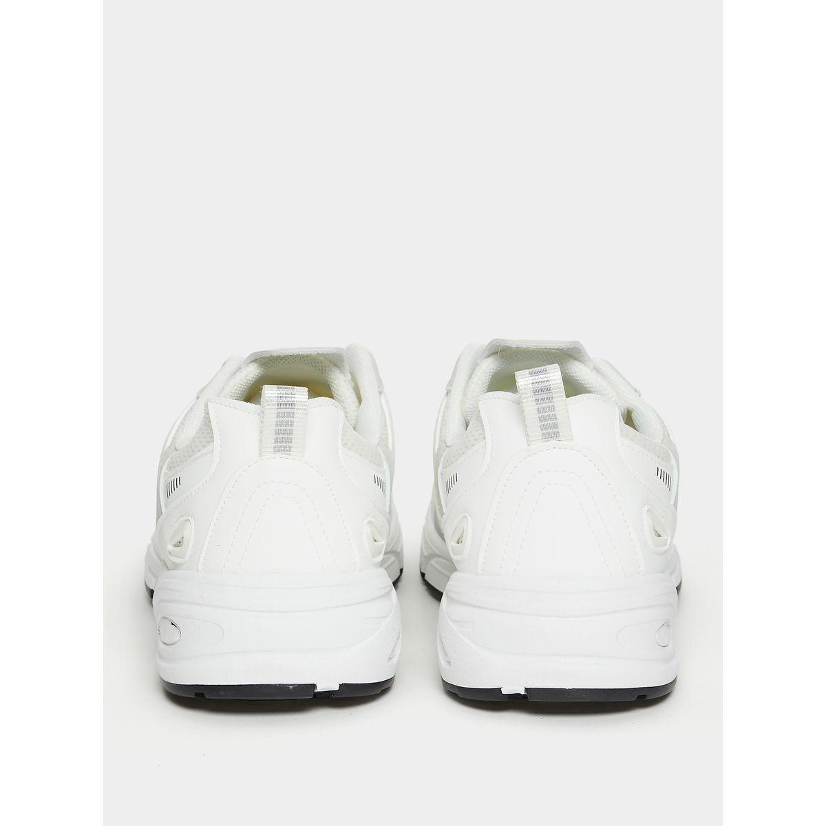 Styli Stitch Detail Contrast Panel Lace Up Chunky Sneakers-men-shoes-sneakers-image-3