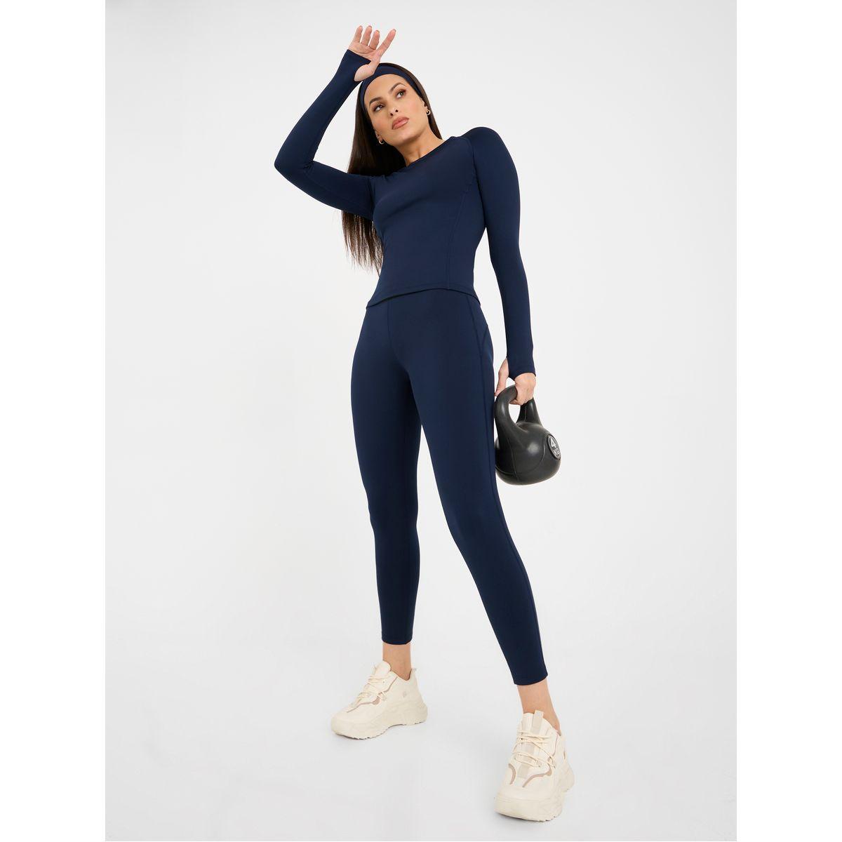 مجموعة من ( بلوزة + ليقنز )-sports-women-clothing-trackpantsandtracksuits-image-1