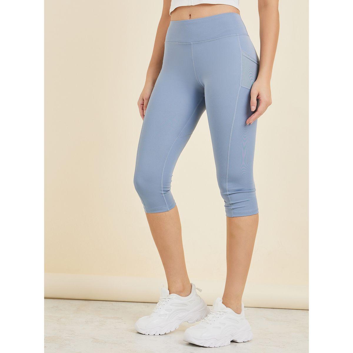 بنطال كابري بجيوب بنمط شبك-women-clothing-sportswearandactivewear-bottoms-image-1