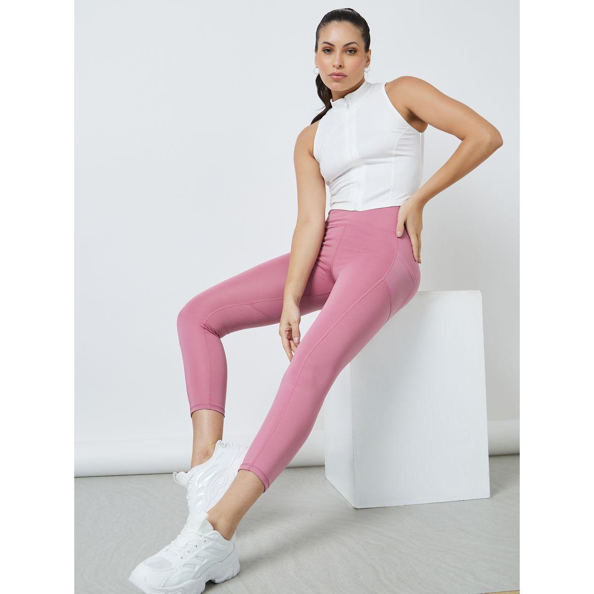 ليقنز مدروز مع تفاصيل جيوب-women-clothing-sportswearandactivewear-bottoms-image-1