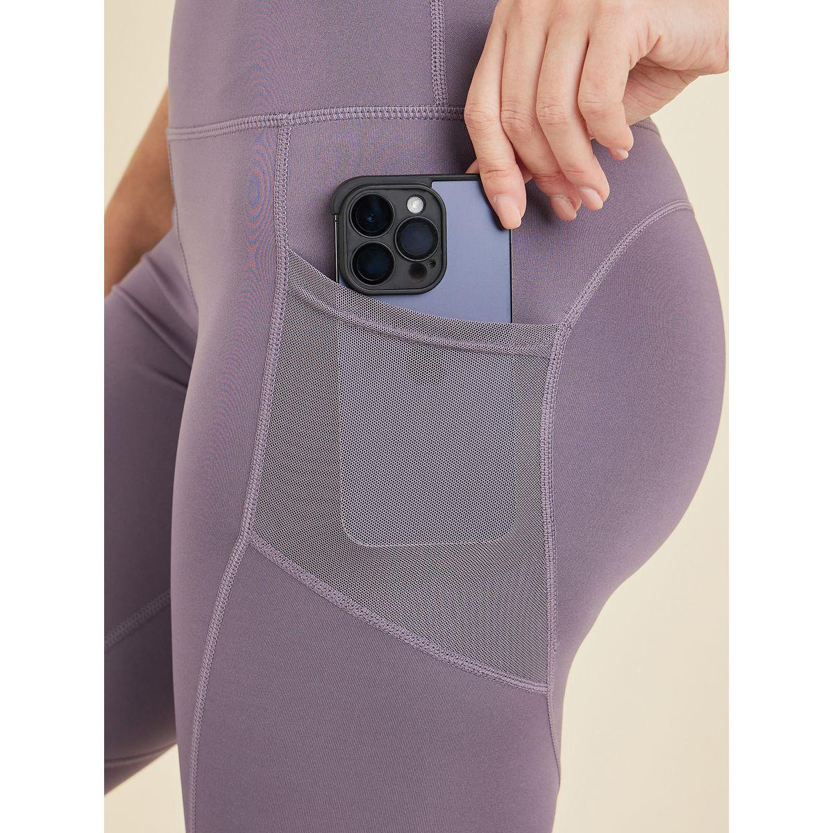 ليقنز بتداخل درزات مع جيوب-women-clothing-sportswearandactivewear-bottoms-image-4