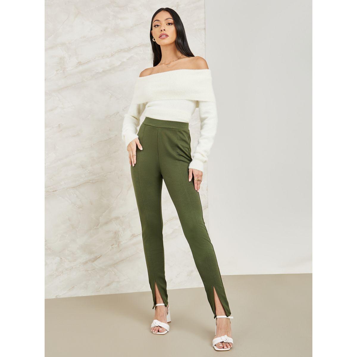 Styli Elevate Regular Fit Fuzzy Yarn Off Shoulder Neck Sweater-women-clothing-cardigansandjumpers-jumpers-image-2