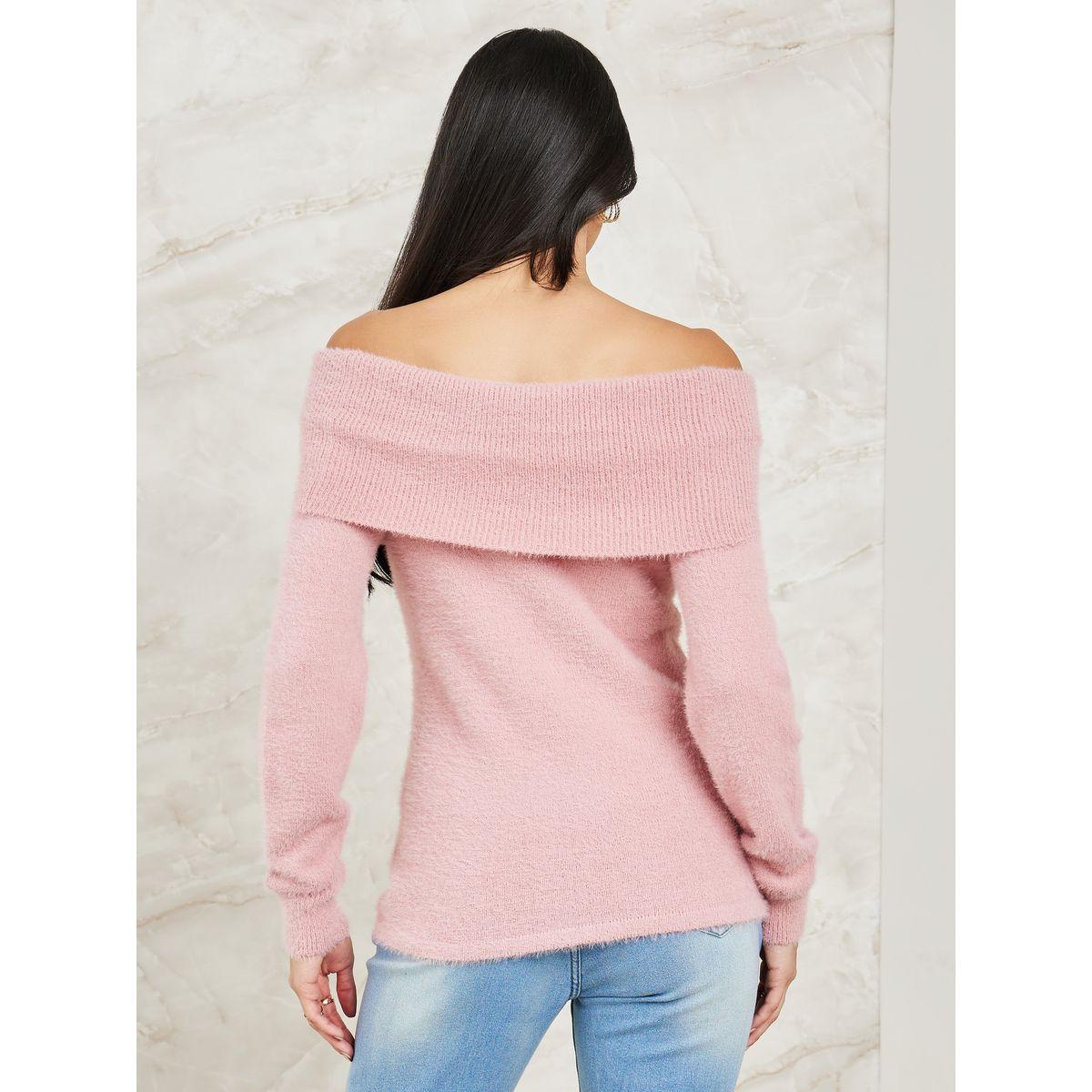 سويتر بقصة عادية واكتاف مكشوفة-women-clothing-cardigansandjumpers-jumpers-image-5