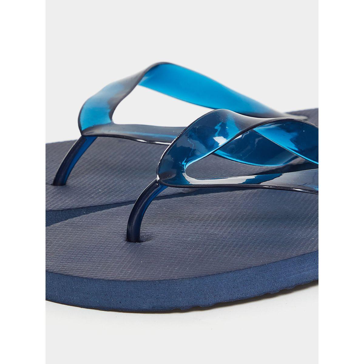 Styli Solid Transparent Strap Flip Flops-men-shoes-flipflopsandslides-image-5