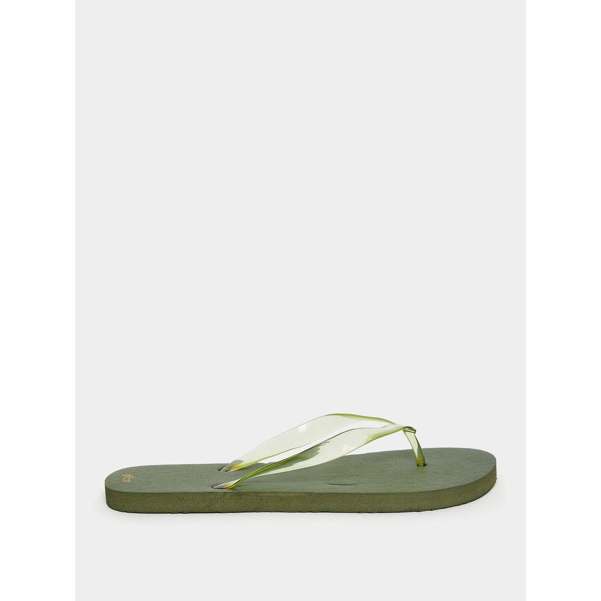 Styli Solid Transparent Strap Flip Flops-men-shoes-flipflopsandslides-image-1