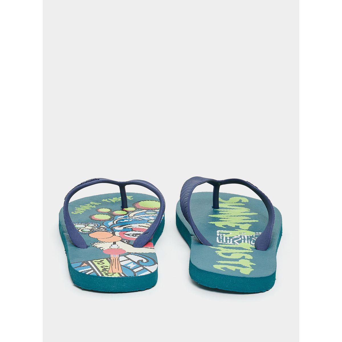 Styli Graphic Footbed Flip Flops-men-shoes-flipflopsandslides-image-3