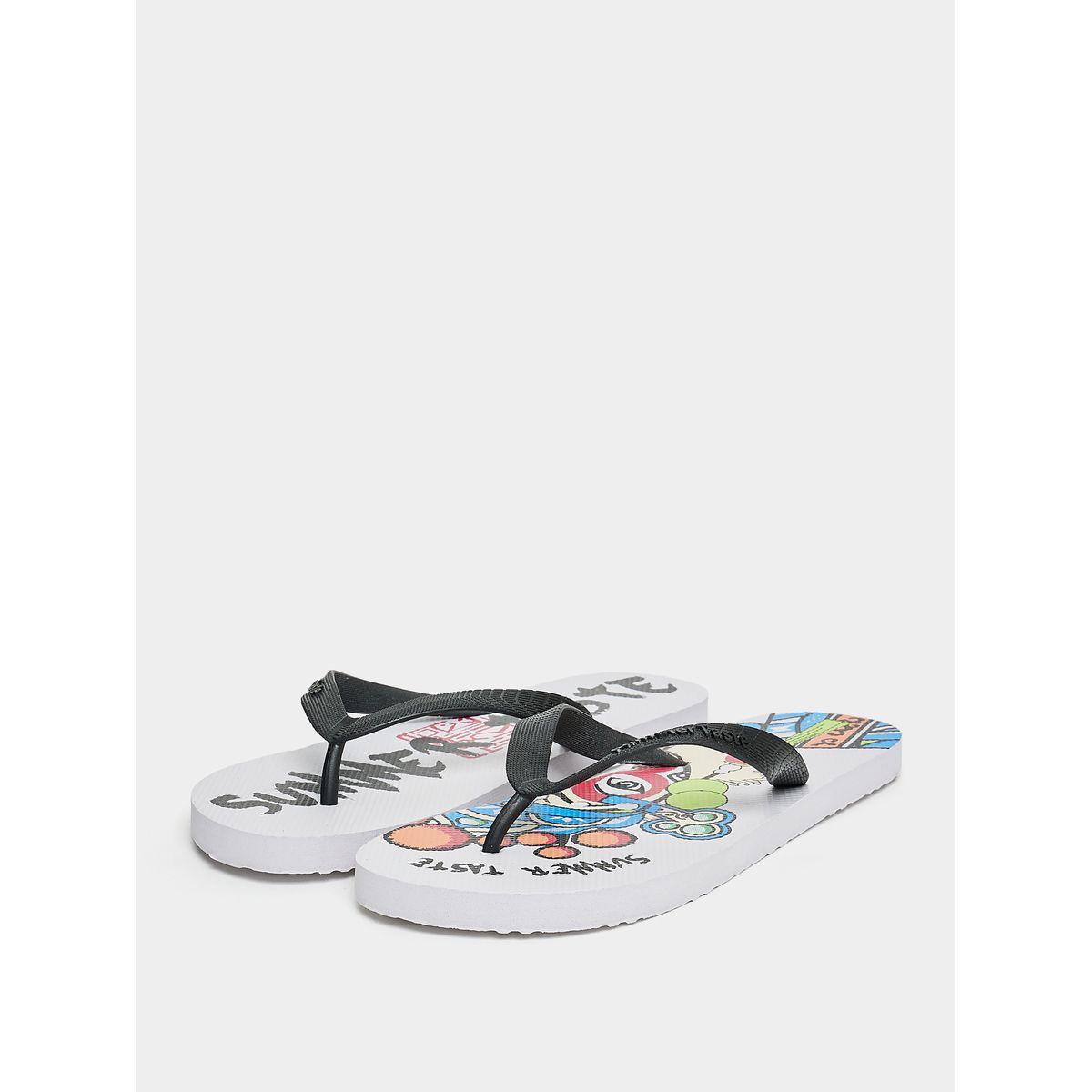 Styli Graphic Footbed Flip Flops-men-shoes-flipflopsandslides-image-2