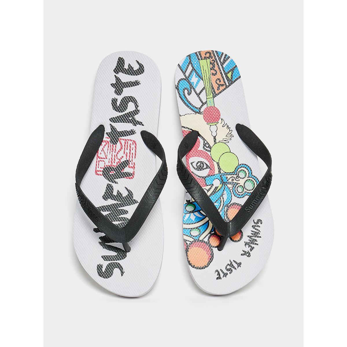 Styli Graphic Footbed Flip Flops-men-shoes-flipflopsandslides-image-4
