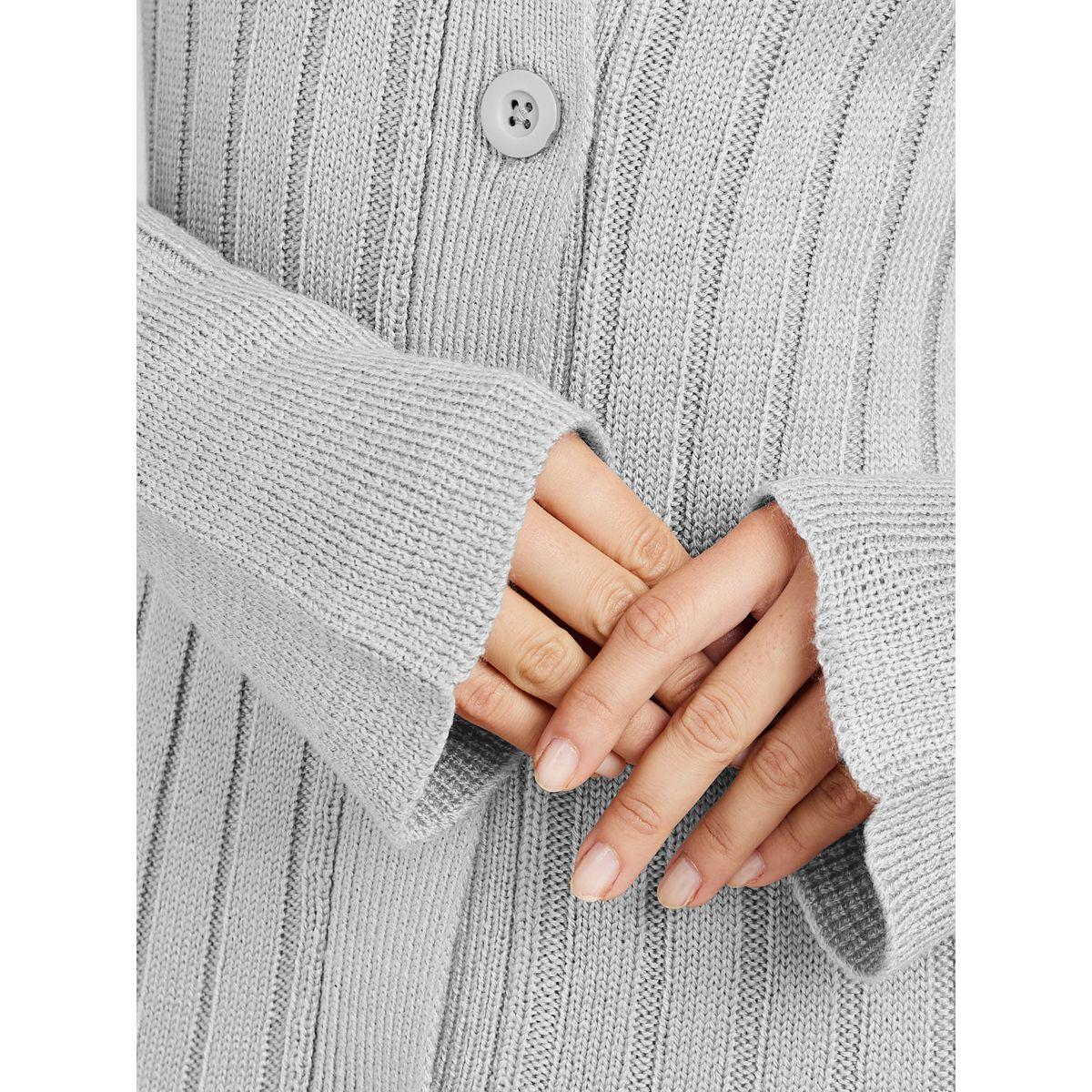 Styli Front Button Closure Bodycon Sweater Midi Dress-women-clothing-dresses-image-3
