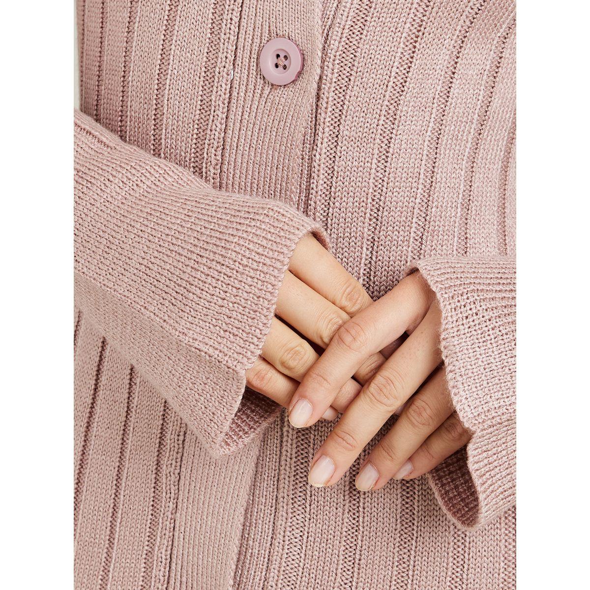 فستان ميدي ضيق بأزرار غلق-women-clothing-dresses-image-2