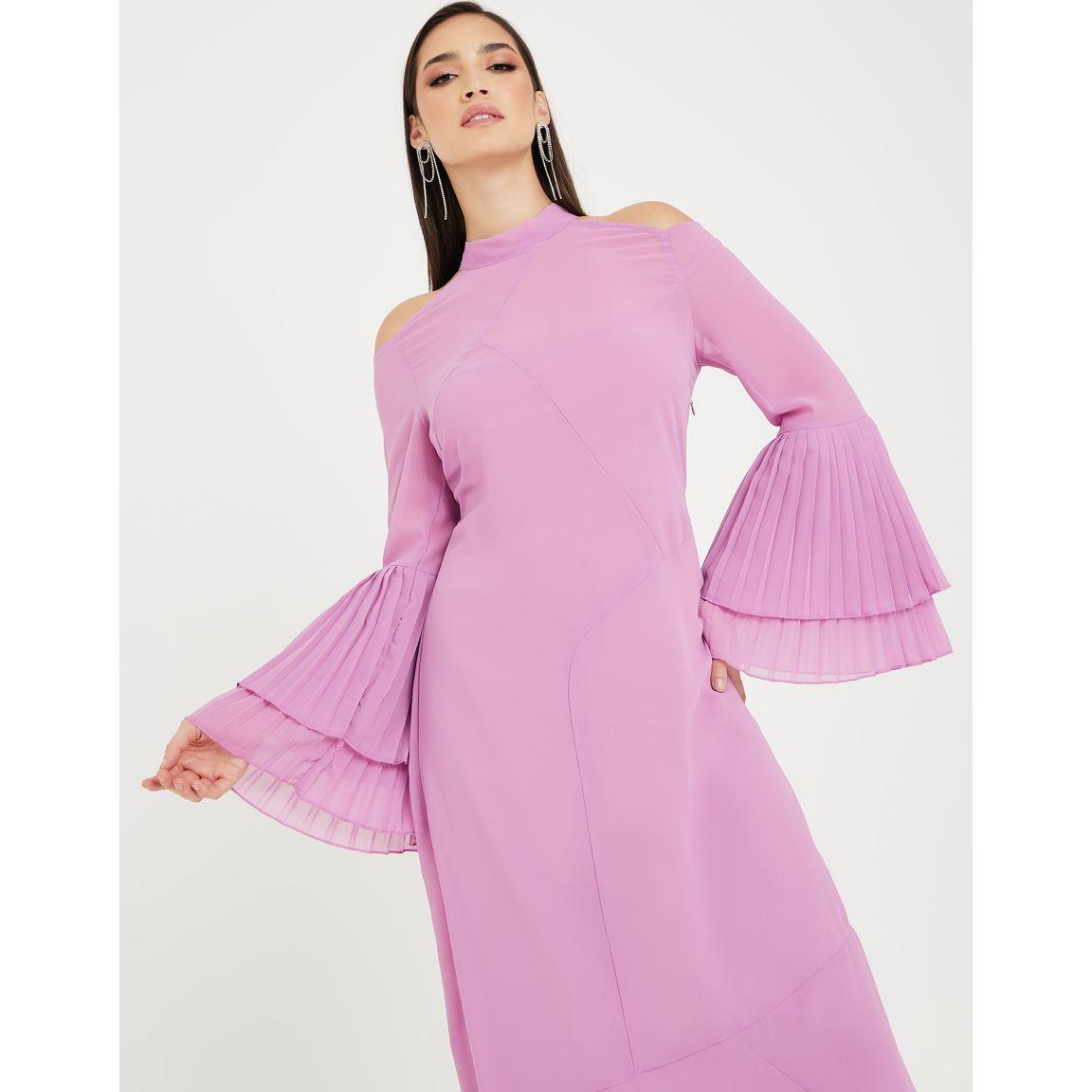 فستان طويل بأكمام جرس-women-clothing-dresses-image-2