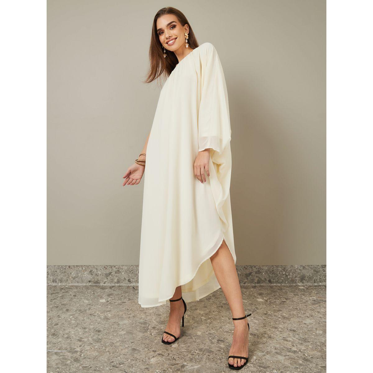 Styli One Shoulder Neck Shift Maxi Dress-women-clothing-dresses-image-1