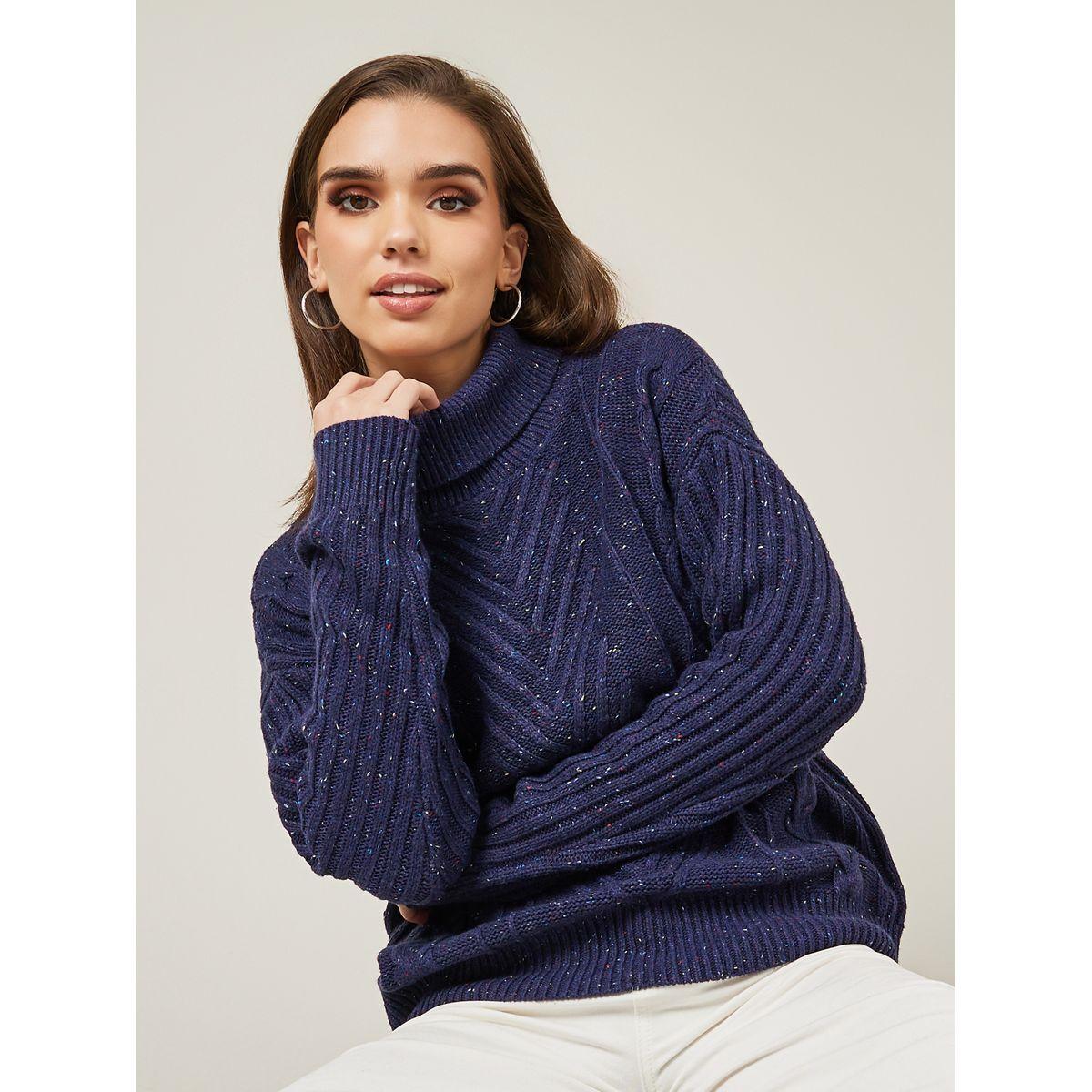 سويتر محبوك بياقة عالية-women-clothing-cardigansandjumpers-jumpers-image-1