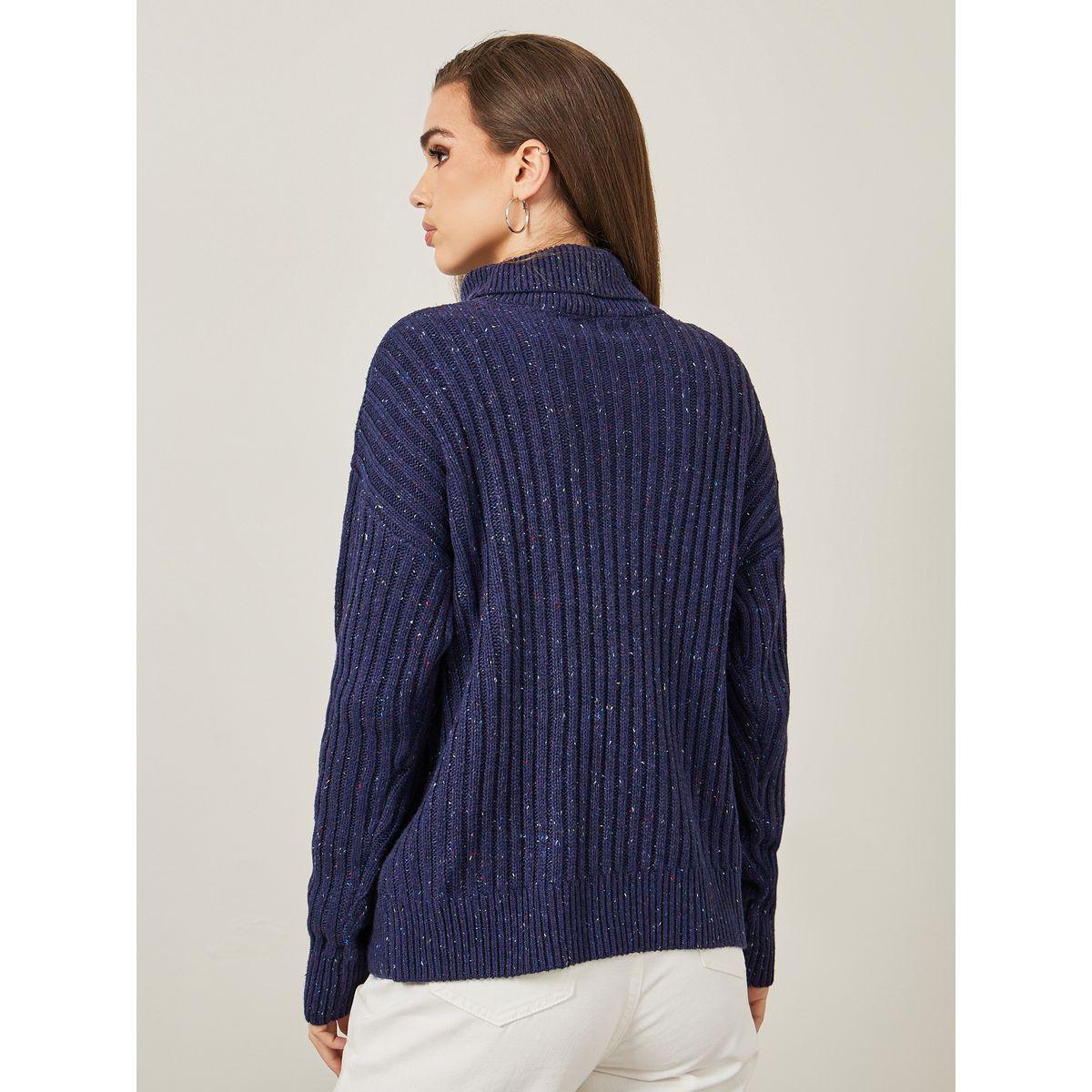 Styli Regular Fit Turtle Neck Cable Knit Sweater-women-clothing-cardigansandjumpers-jumpers-image-5