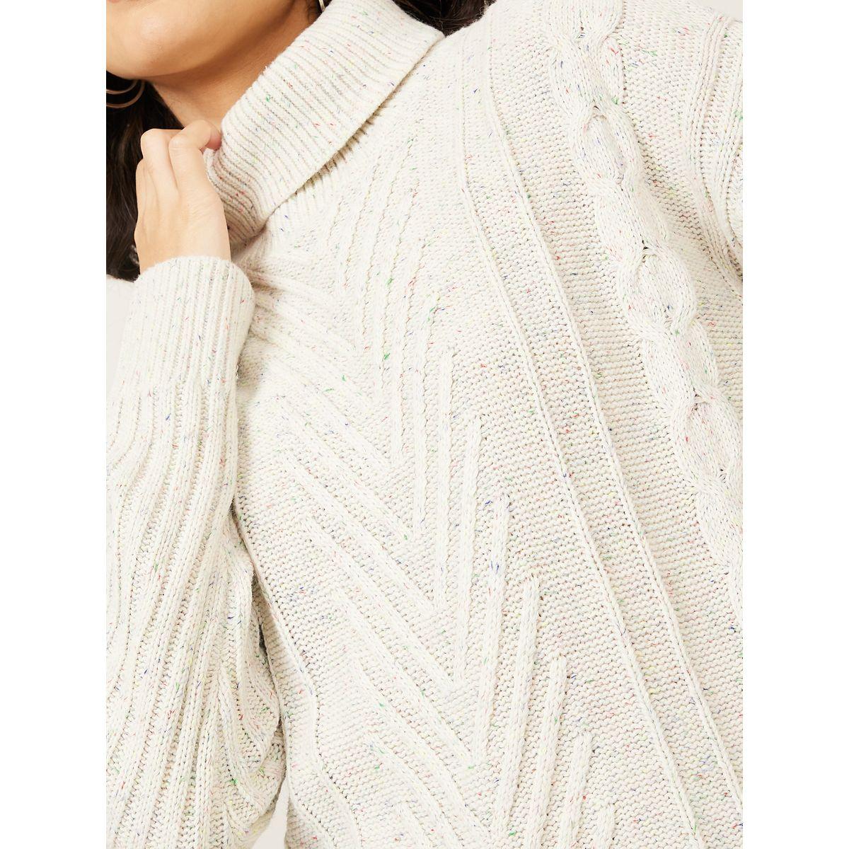 Styli Regular Fit Turtle Neck Cable Knit Sweater-women-clothing-cardigansandjumpers-jumpers-image-3