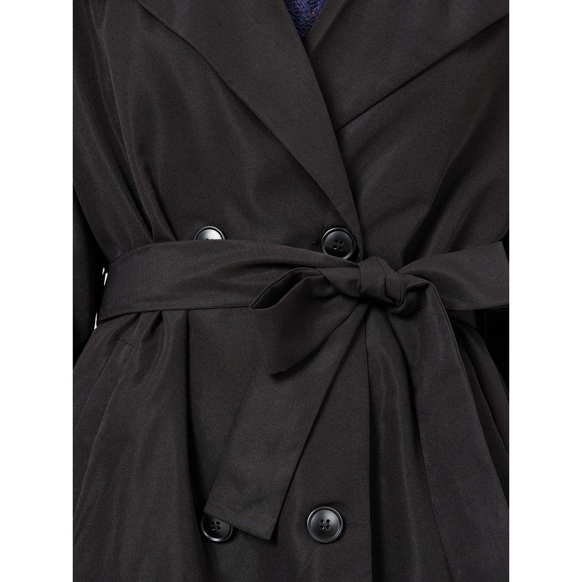 Styli Double Breasted Midi Trench Coat With Hood-women-winterwear-coatsandjackets-coats-image-3