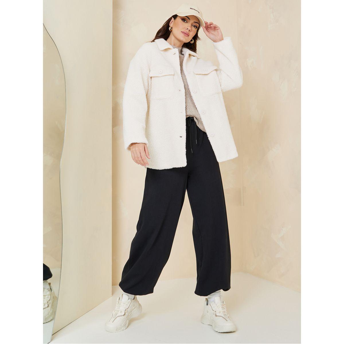 Styli Oversized Faux Fur Shacket-women-winterwear-coatsandjackets-jackets-image-2