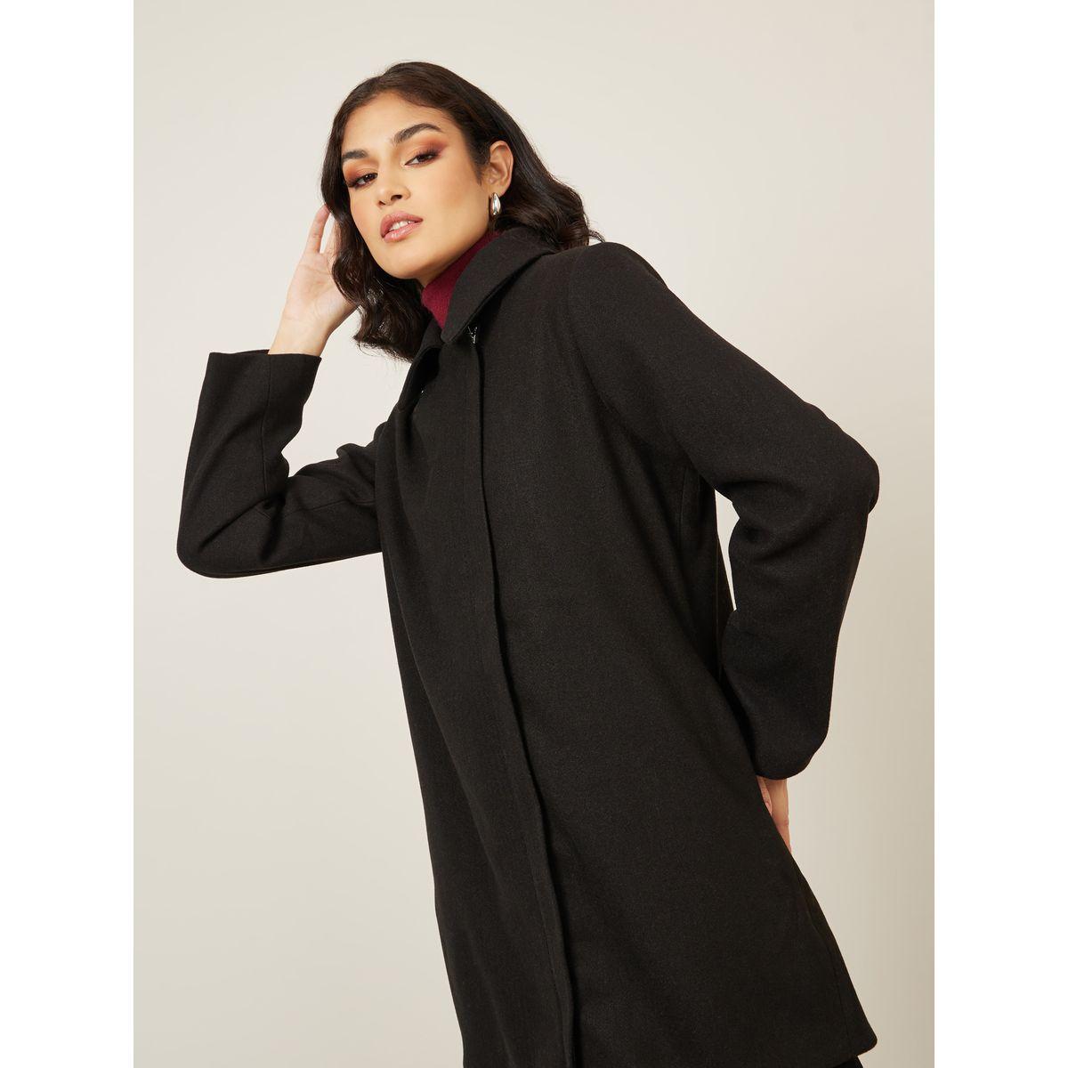 Styli Regular Fit  Longline Zip Through Biker Style Coat-women-clothing-coatsandjackets-coats-image-4
