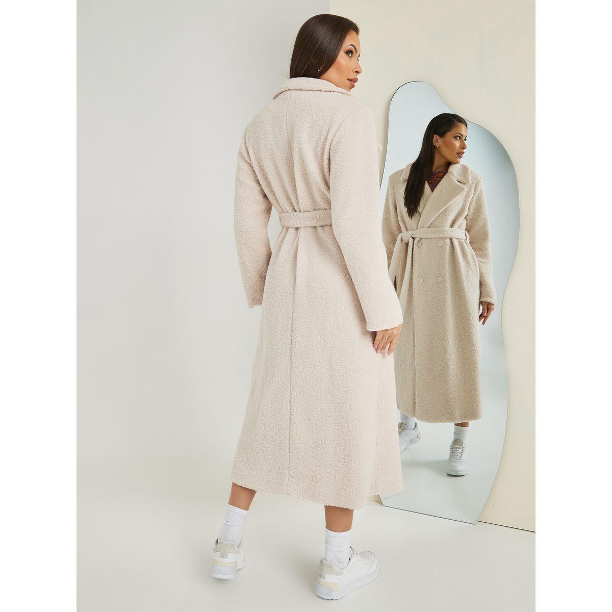Styli Regular Fit Faux Fur Belted Midi Coat-women-clothing-coatsandjackets-coats-image-5