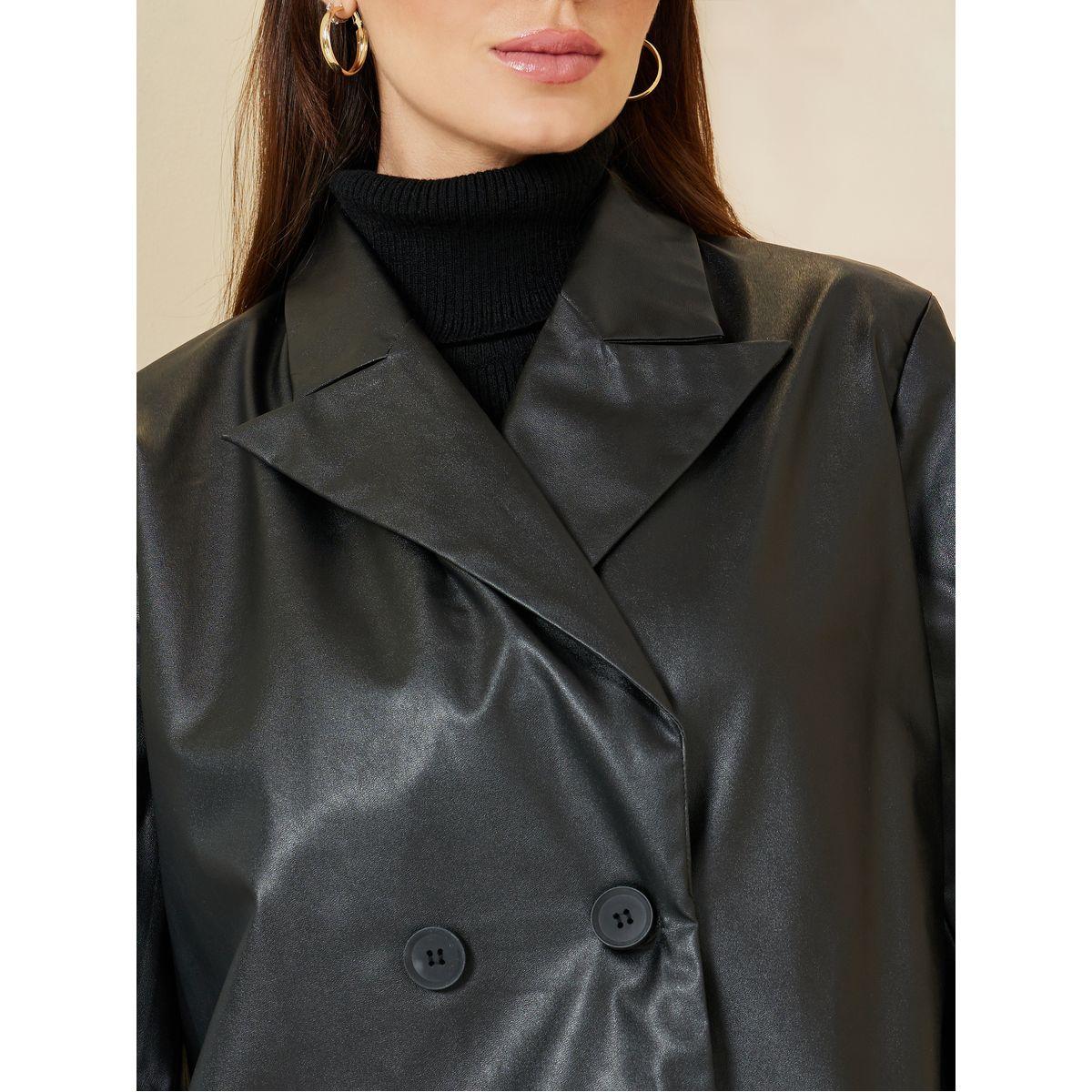 Styli Oversized Double Breasted Leather Look Blazer-women-clothing-coatsandjackets-blazers-image-4