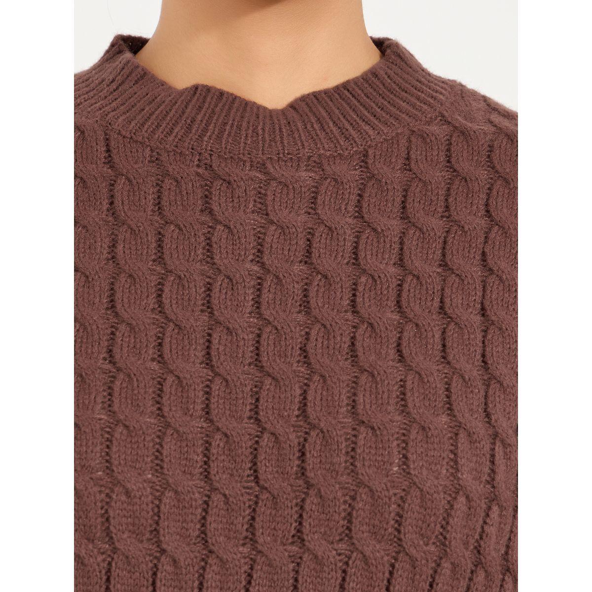 Styli Limited Asymmetric Hem Textured Sweater Midi Dress-women-clothing-dresses-image-3
