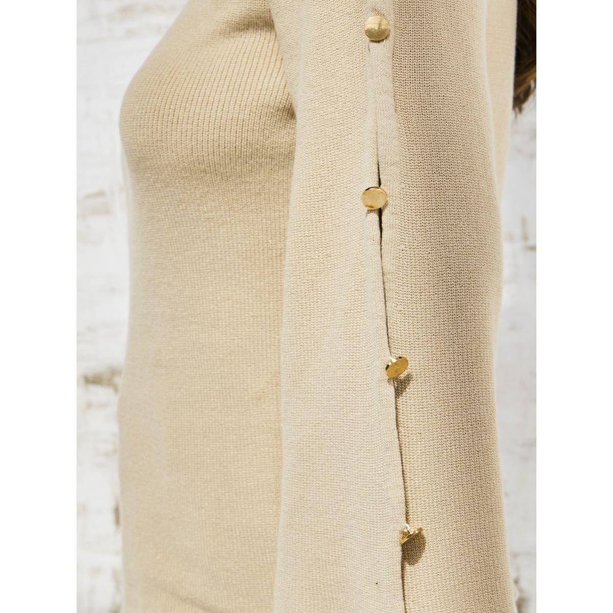 سويتر مضلع مع أكمام بأزرار-women-clothing-cardigansandjumpers-jumpers-image-4