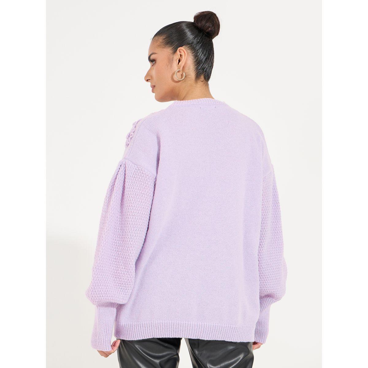 Styli Elevate Oversized Floral Embroidered Knit Sweater-women-clothing-cardigansandjumpers-jumpers-image-4