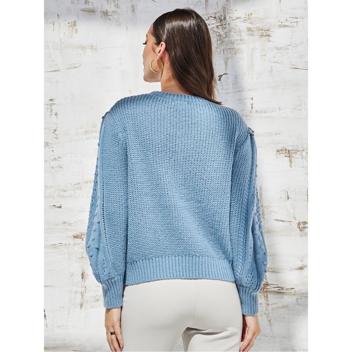 سويتر محبوك بأكمام منفوشة-women-clothing-cardigansandjumpers-jumpers-image-4