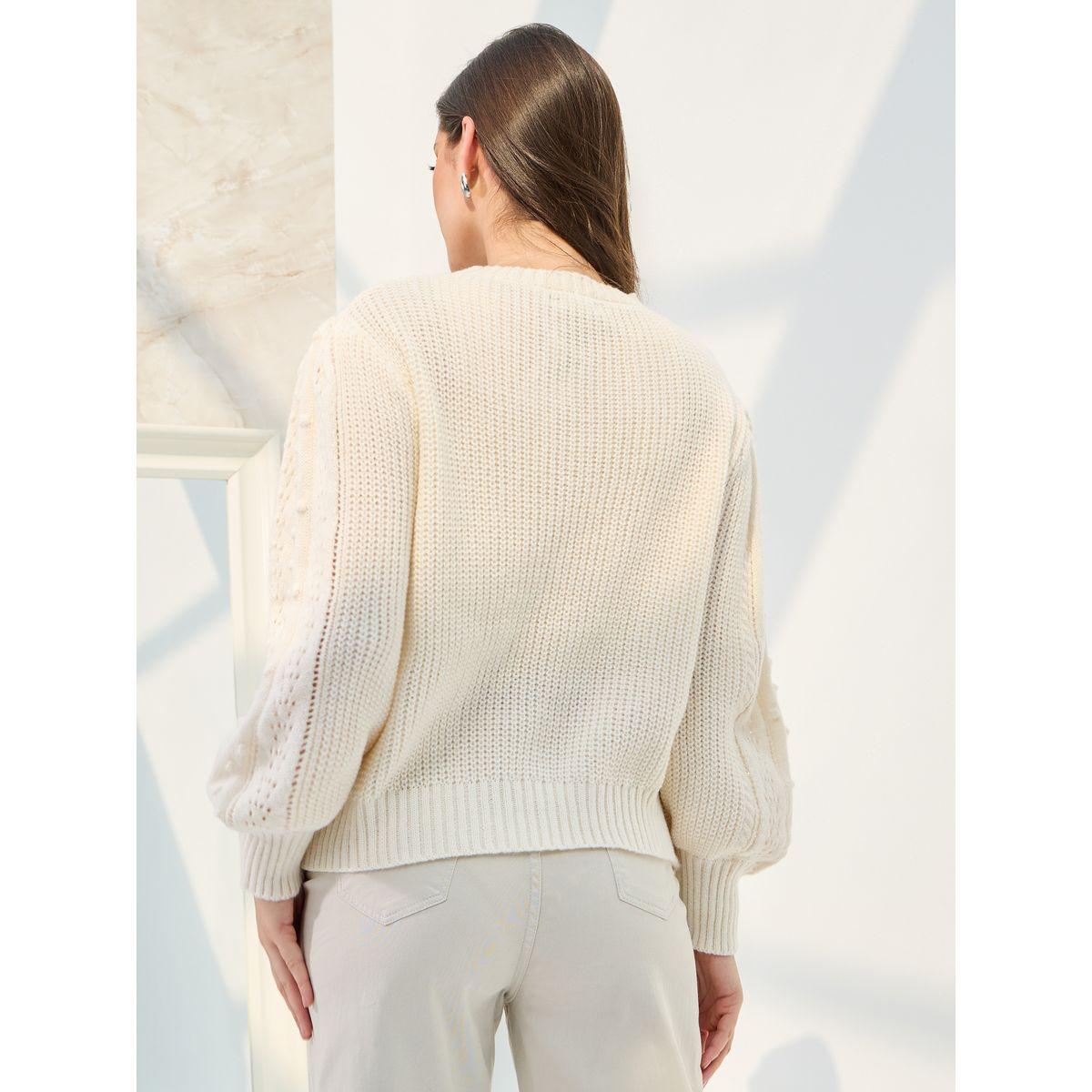 أفرول محبوك بقصة عادية-women-clothing-cardigansandjumpers-jumpers-image-4