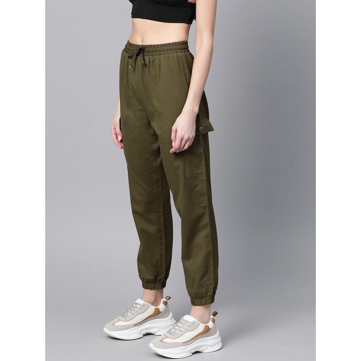 جوغر برباط خصر وجيوب ساسافراس × ستايلي-women-clothing-bottoms-joggers-image-2