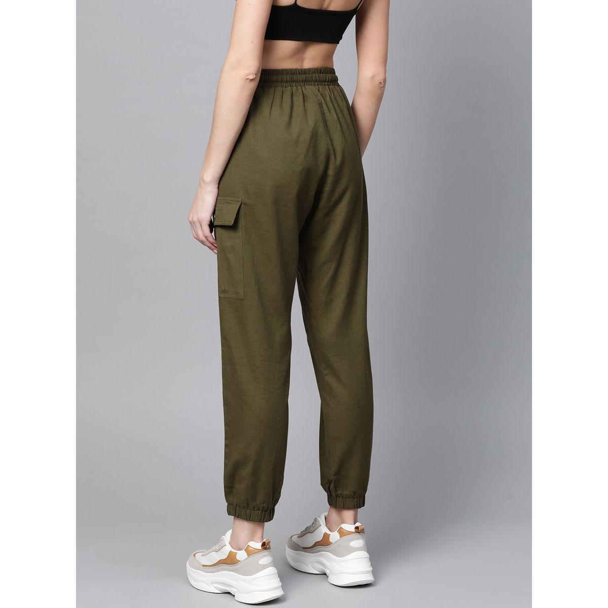 جوغر برباط خصر وجيوب ساسافراس × ستايلي-women-clothing-bottoms-joggers-image-3