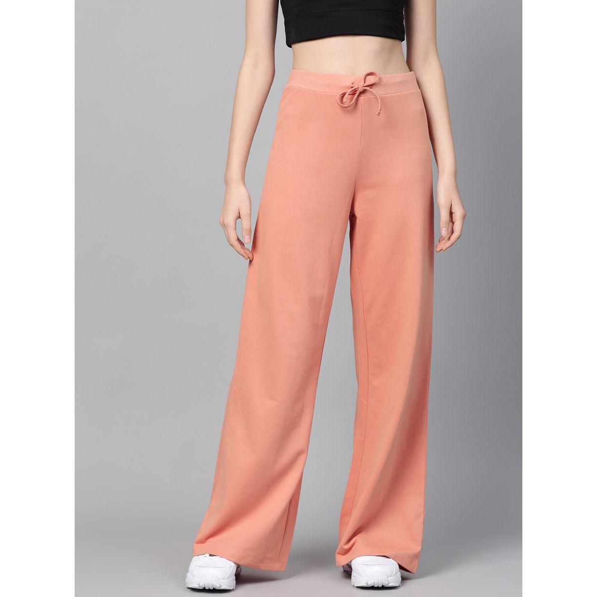 بنطال سادة بأرجل واسعة ساسافراس × ستايلي-women-clothing-bottoms-trousers-image-1