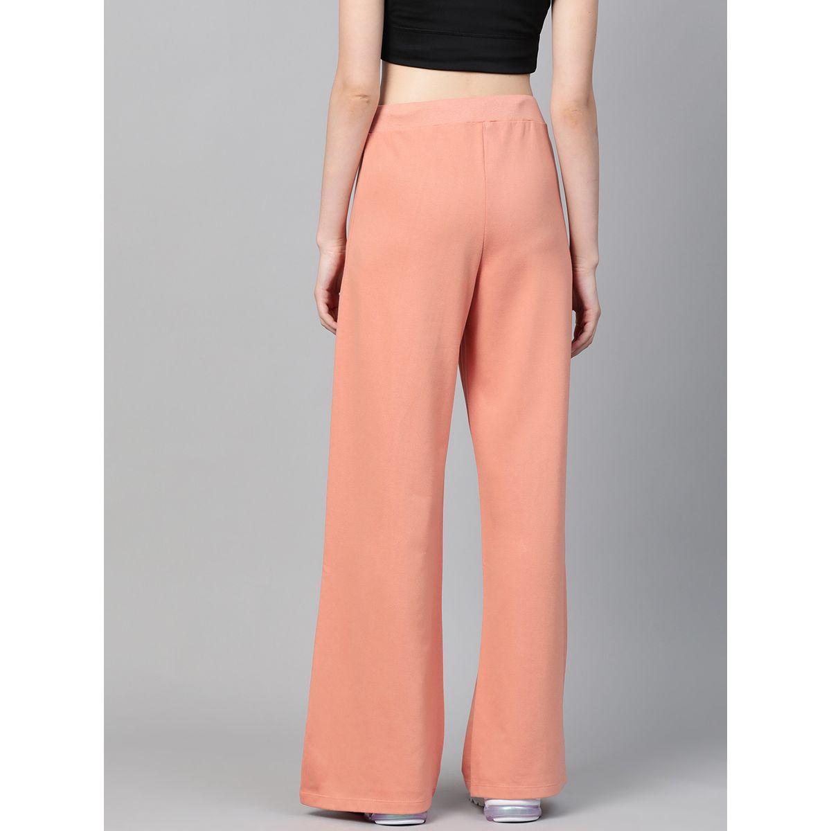 بنطال سادة بأرجل واسعة ساسافراس × ستايلي-women-clothing-bottoms-trousers-image-3