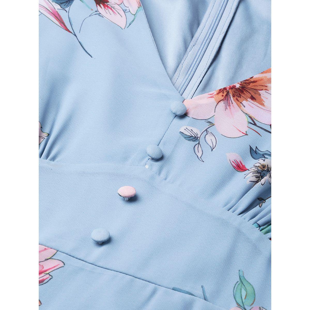 Sassafras X Styli Floral Print Flare Maxi Dress-women-clothing-dresses-image-5