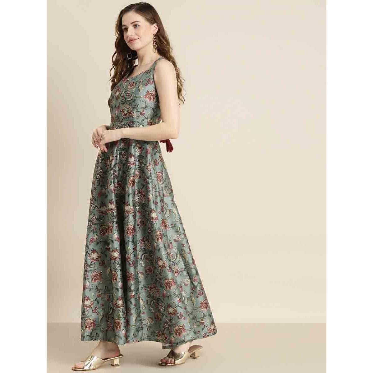 Sassafras X Styli Floral Print Sweetheart Maxi Dress-women-clothing-dresses-image-3