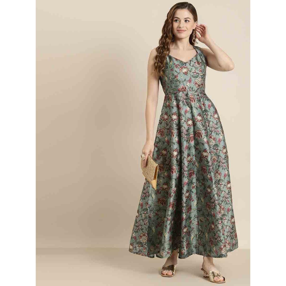 Sassafras X Styli Floral Print Sweetheart Maxi Dress-women-clothing-dresses-image-5