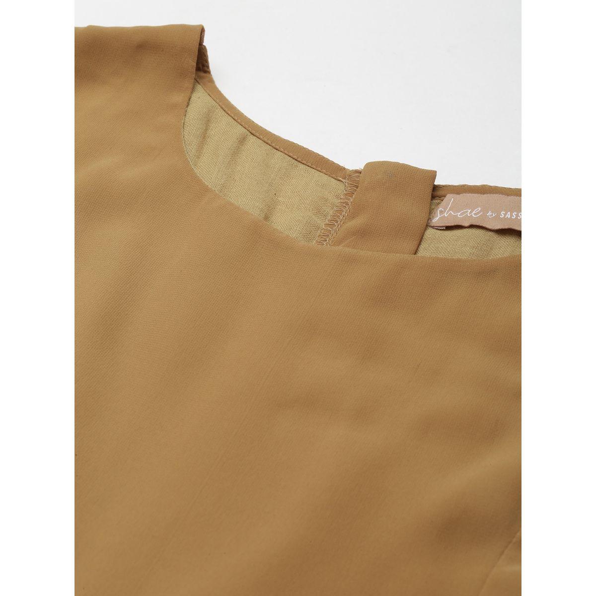 Sassafras X Styli Solid Embroidered Belt Detail Maxi Dress-women-clothing-dresses-image-3